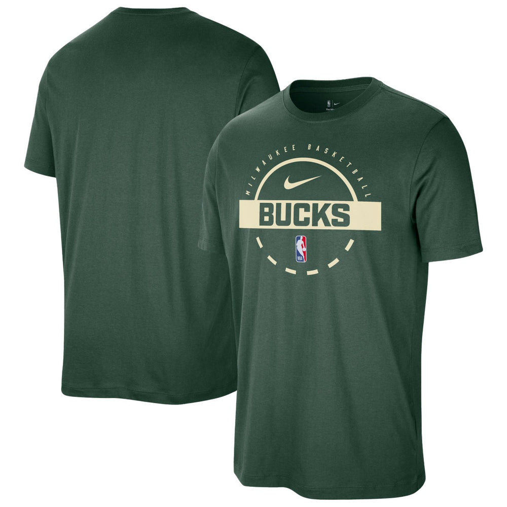 Milwaukee Bucks Authentic Practice T-Shirt - Hunter Green for sale