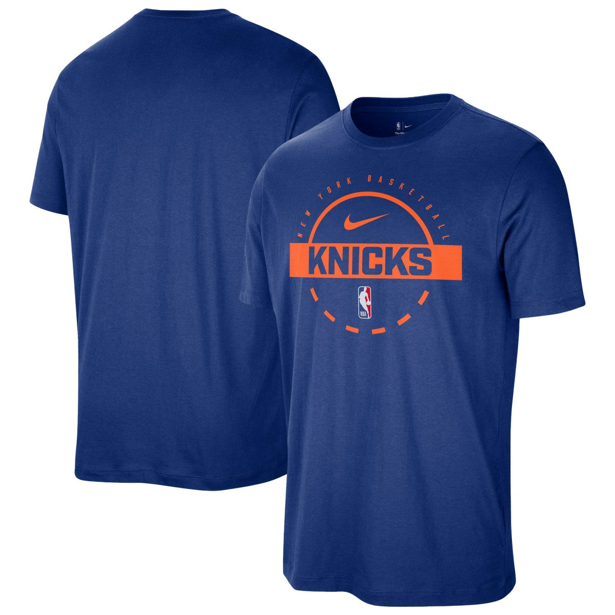 New York Knicks Authentic Practice T-Shirt - Blue on sale