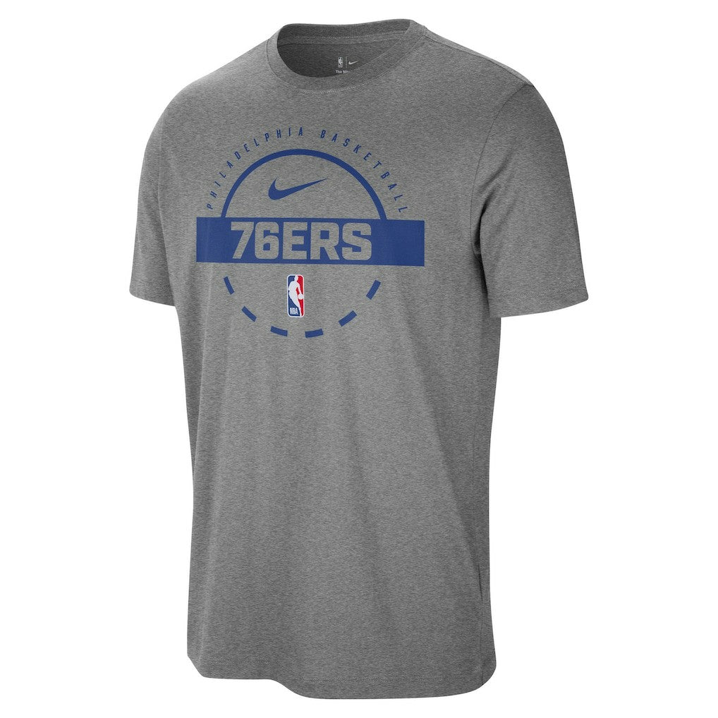 Philadelphia 76ers Authentic Practice T-Shirt - Charcoal discount
