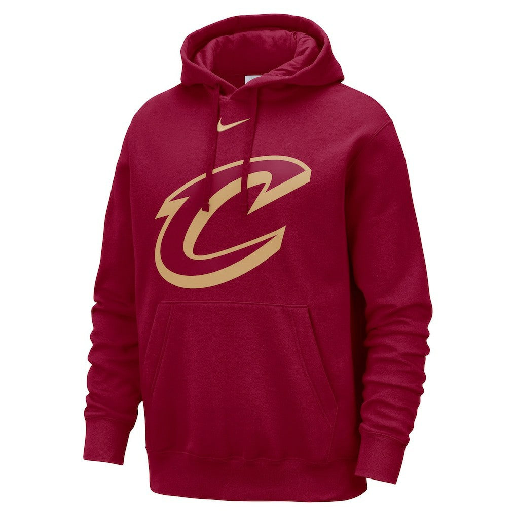Cleveland Cavaliers Essential Logo Club Pullover Hoodie sale - Wine outlet