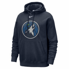 Minnesota Timberwolves Essential Logo Club Pullover Hoodie - Navy shop