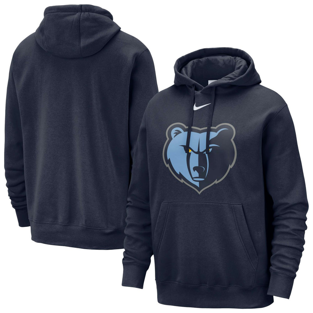 Memphis Grizzlies Essential Logo Club Pullover Hoodie - Navy sale