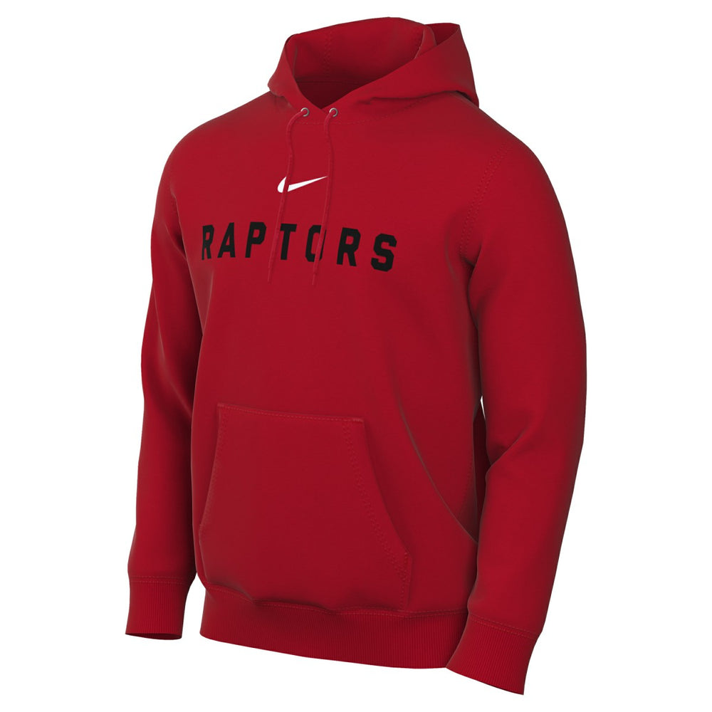 Toronto Raptors Sportswear Essential Wordmark Club Hoodie - Red discount