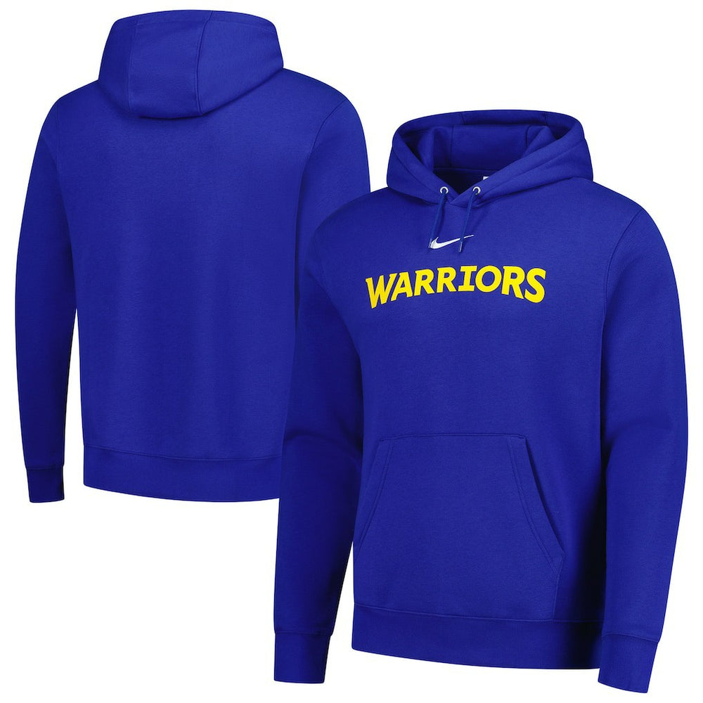 Golden State Warriors Sportswear Essential Wordmark Club Hoodie sale - Royal for sale