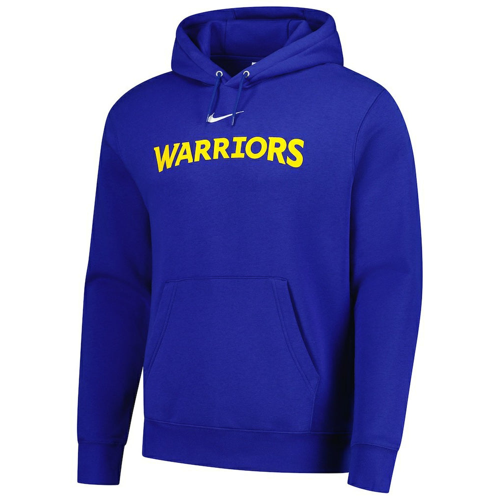 Golden State Warriors Sportswear Essential Wordmark Club Hoodie sale - Royal for sale
