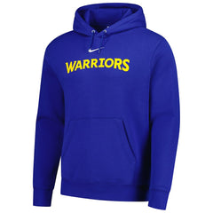 Golden State Warriors Sportswear Essential Wordmark Club Hoodie sale - Royal for sale