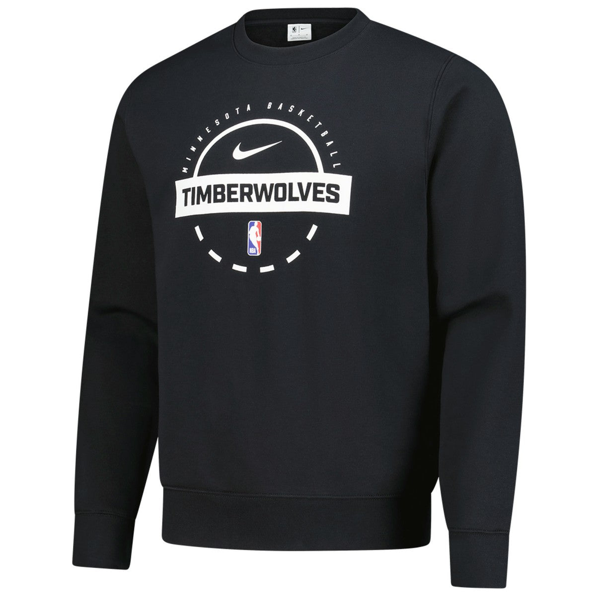 Minnesota Timberwolves 2025/26 Authentic Practice Club Sweatshirt - Black outlet
