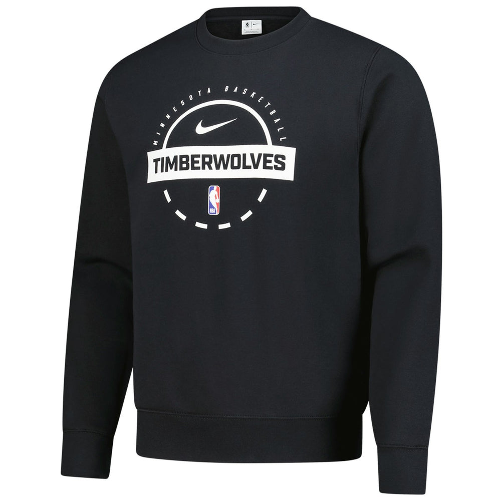 Minnesota Timberwolves 2025/26 Authentic Practice Club Sweatshirt - Black outlet