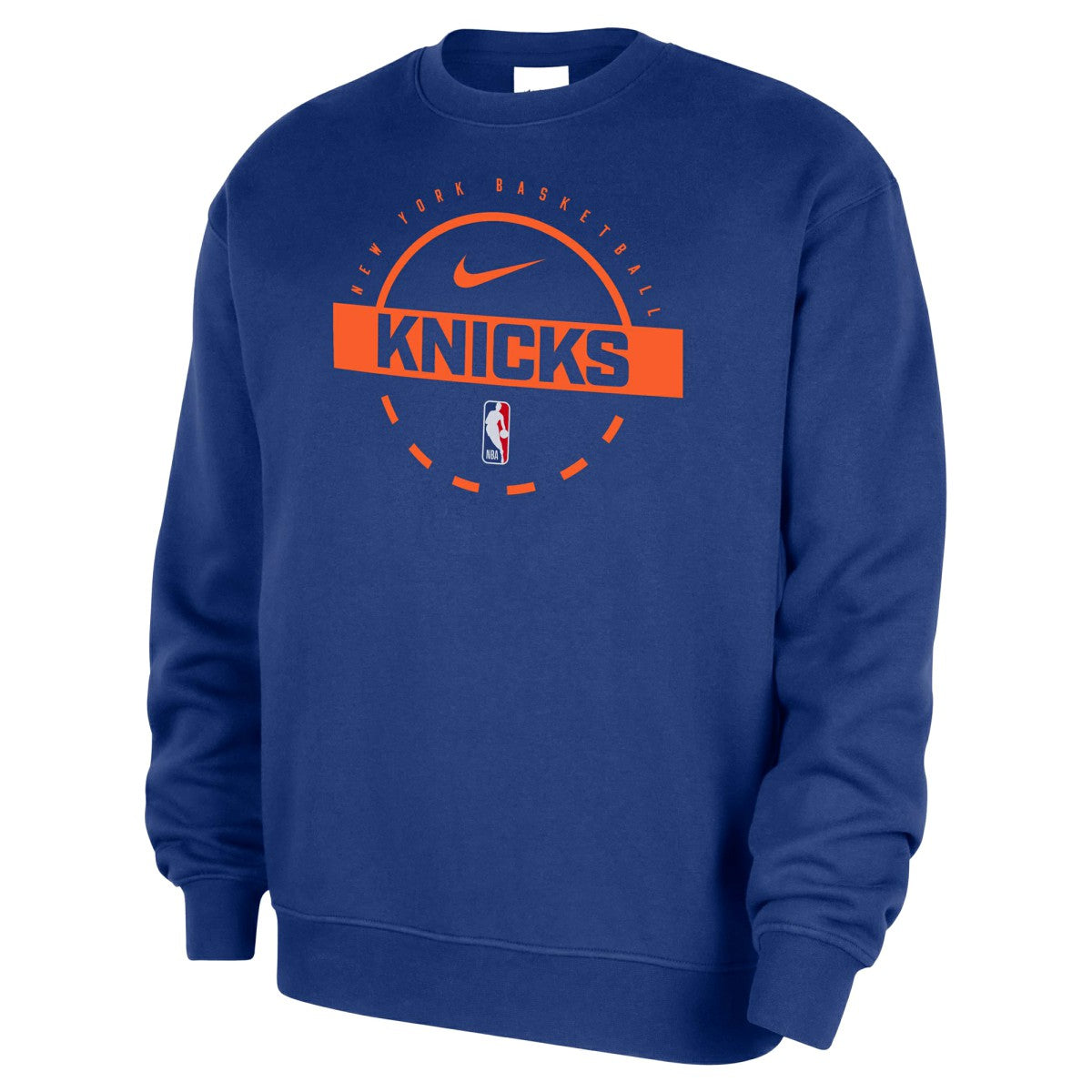 New York Knicks 2025/26 Authentic Practice Club Sweatshirt - Blue outlet