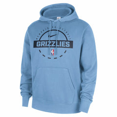Memphis Grizzlies 2025/26 Authentic Practice Club Pullover Hoodie - Light Blue online