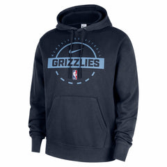 Memphis Grizzlies 2025/26 Authentic Practice Club Pullover Hoodie - Navy shop