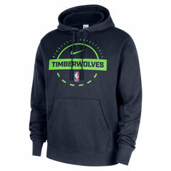 Minnesota Timberwolves 2025/26 Authentic Practice Club Pullover Hoodie - Navy discount