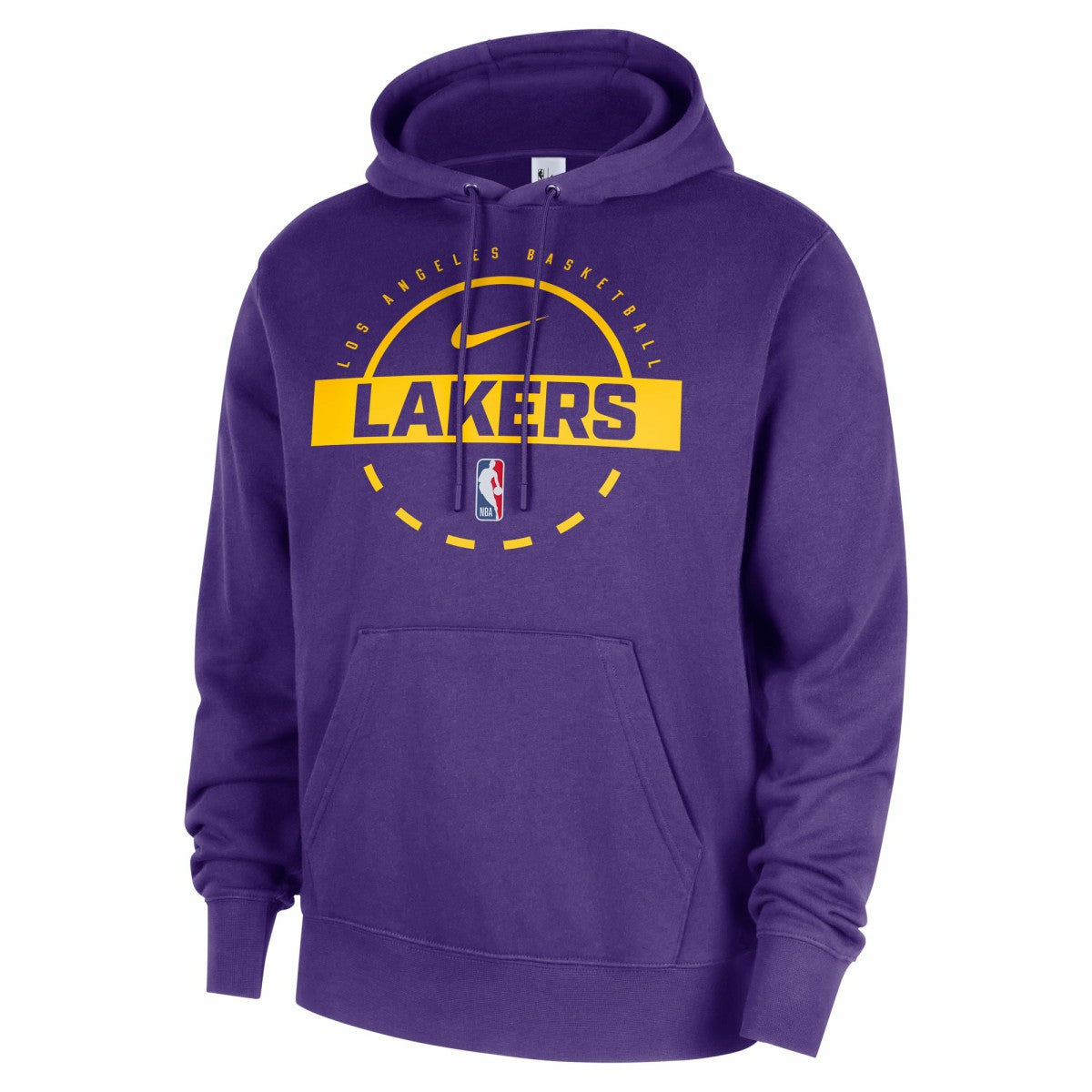 Los Angeles Lakers 2025/26 Authentic Practice Club Pullover Hoodie - Purple sale