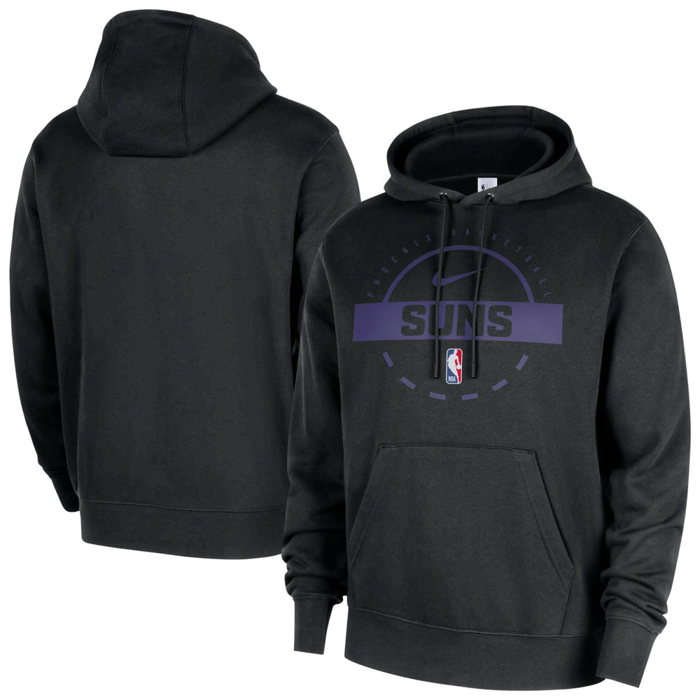 Phoenix Suns 2025/26 Authentic Practice Club Pullover Hoodie - Black on sale