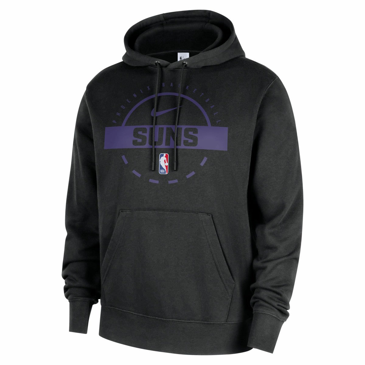 Phoenix Suns 2025/26 Authentic Practice Club Pullover Hoodie - Black on sale