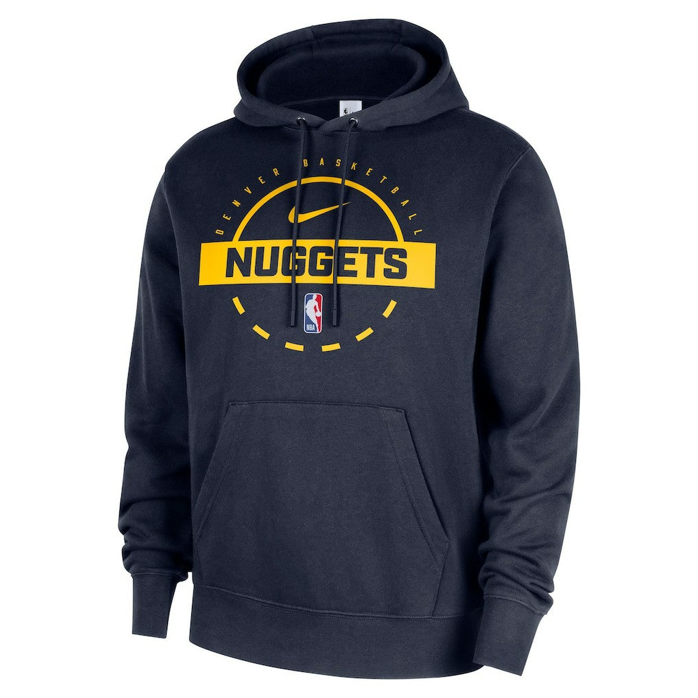 Denver Nuggets 2025/26 Authentic Practice Club Pullover Hoodie sale - Navy on sale