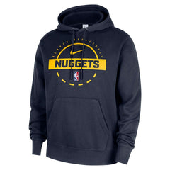 Denver Nuggets 2025/26 Authentic Practice Club Pullover Hoodie sale - Navy on sale