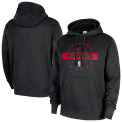 Atlanta Hawks 2025/26 Authentic Practice Club Pullover Hoodie - Black shop
