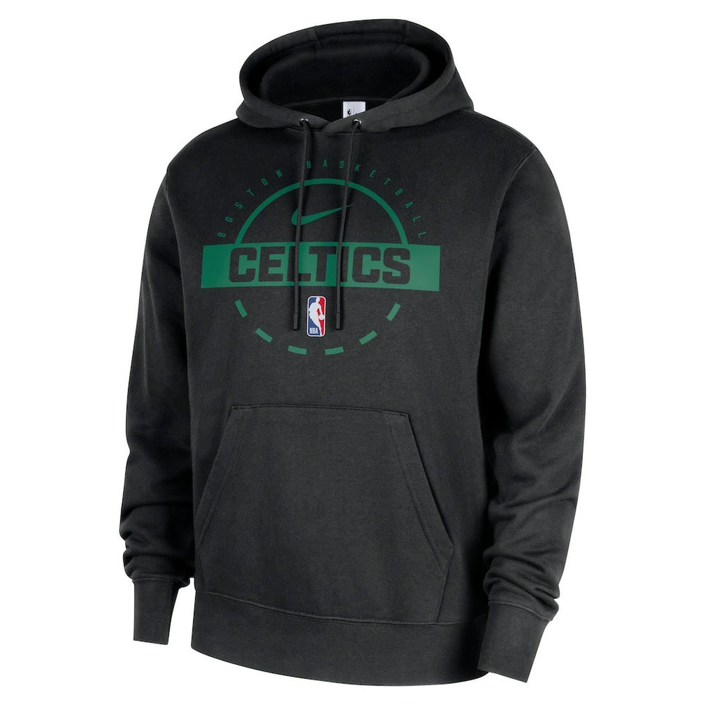 Boston Celtics 2025/26 Authentic Practice Club Pullover Hoodie - Black on sale