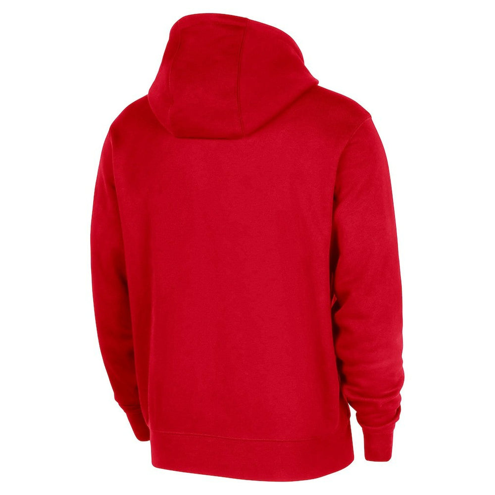 Chicago Bulls 2025/26 Authentic Practice Club Pullover Hoodie - Red sale