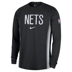 Brooklyn Nets 2025/26 Authentic Pre-Game Legend Dri-FIT Long Sleeve Shooting Shirt - Black shop