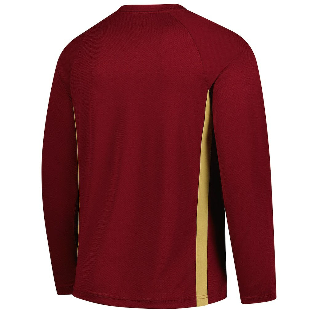 Cleveland Cavaliers 2025/26 Authentic Pre-Game Legend Dri-FIT Long Sleeve Shooting Shirt sale - Wine on sale