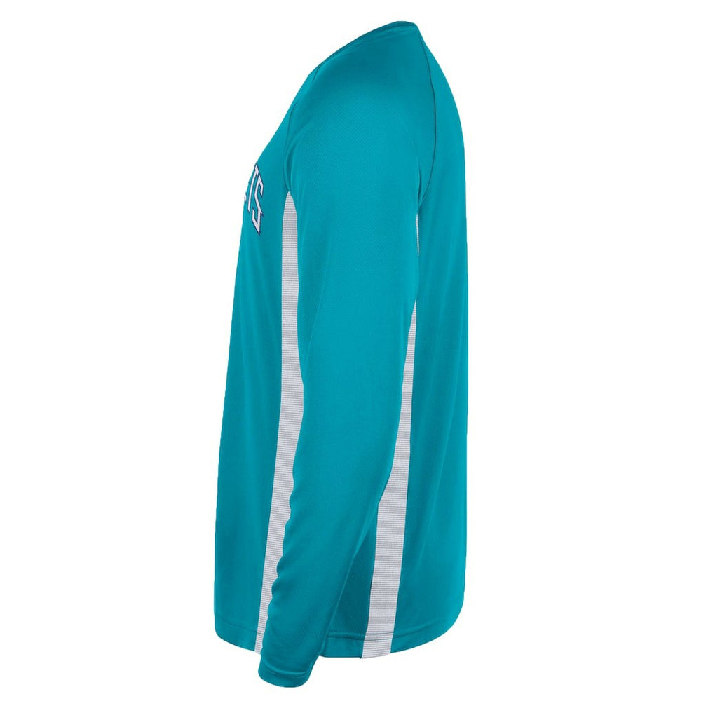 Charlotte Hornets Jordan Brand 2025/26 Authentic Pre-Game Legend Dri-FIT Long Sleeve Shooting Shirt - Teal on sale