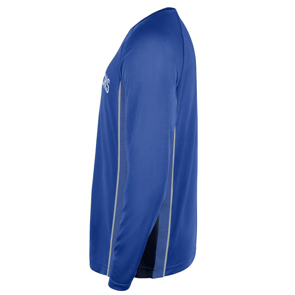 Dallas Mavericks 2025/26 Authentic Pre-Game Legend Dri-FIT Long Sleeve Shooting Shirt sale - Blue online