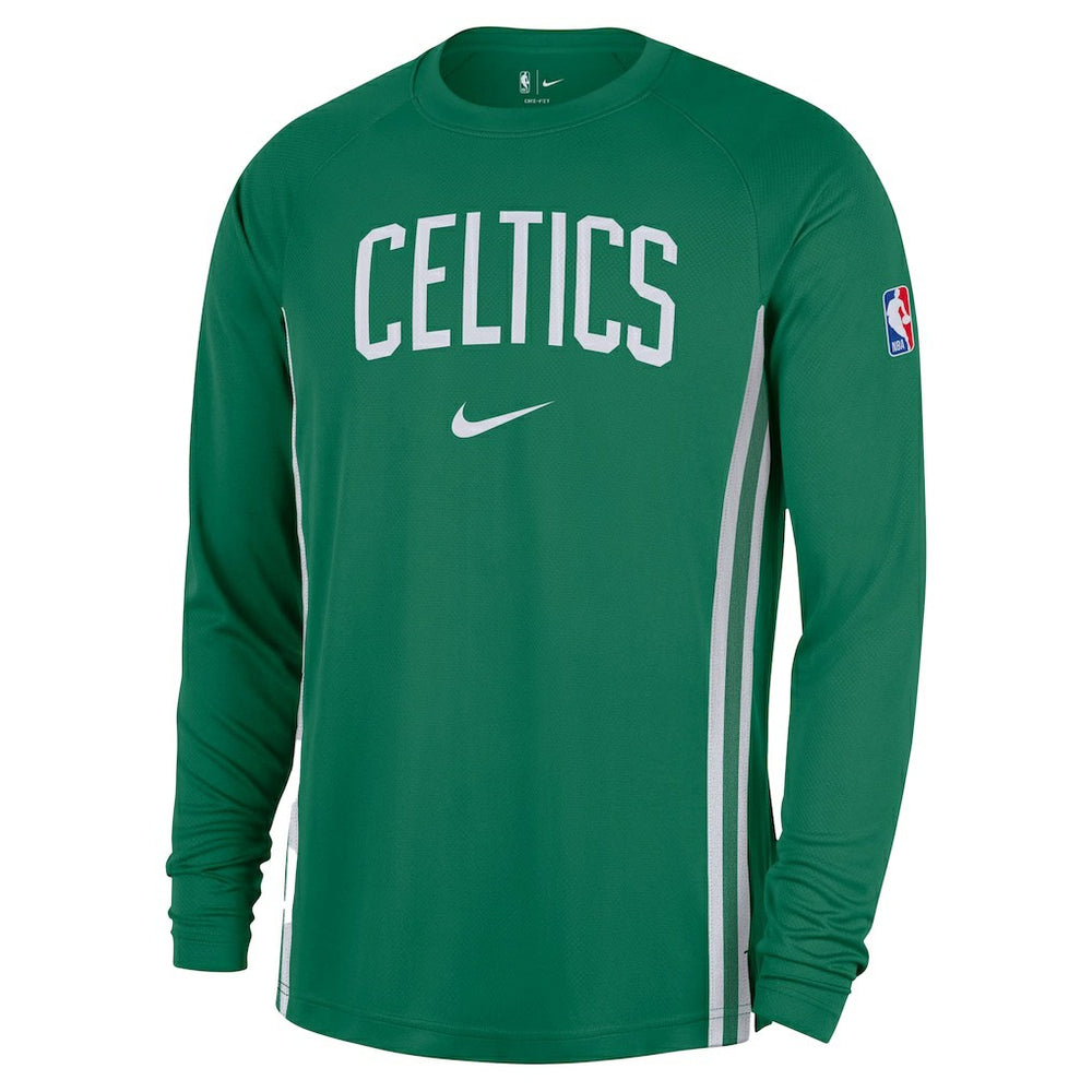 Boston Celtics 2025/26 Authentic Pre-Game Legend Dri-FIT Long Sleeve Shooting Shirt - Kelly Green cheap