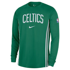 Boston Celtics 2025/26 Authentic Pre-Game Legend Dri-FIT Long Sleeve Shooting Shirt - Kelly Green cheap