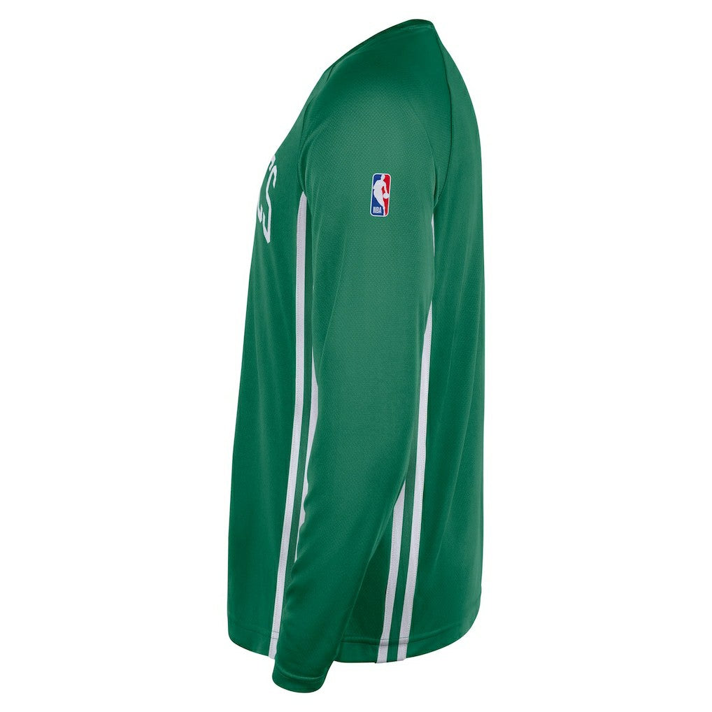 Boston Celtics 2025/26 Authentic Pre-Game Legend Dri-FIT Long Sleeve Shooting Shirt - Kelly Green cheap