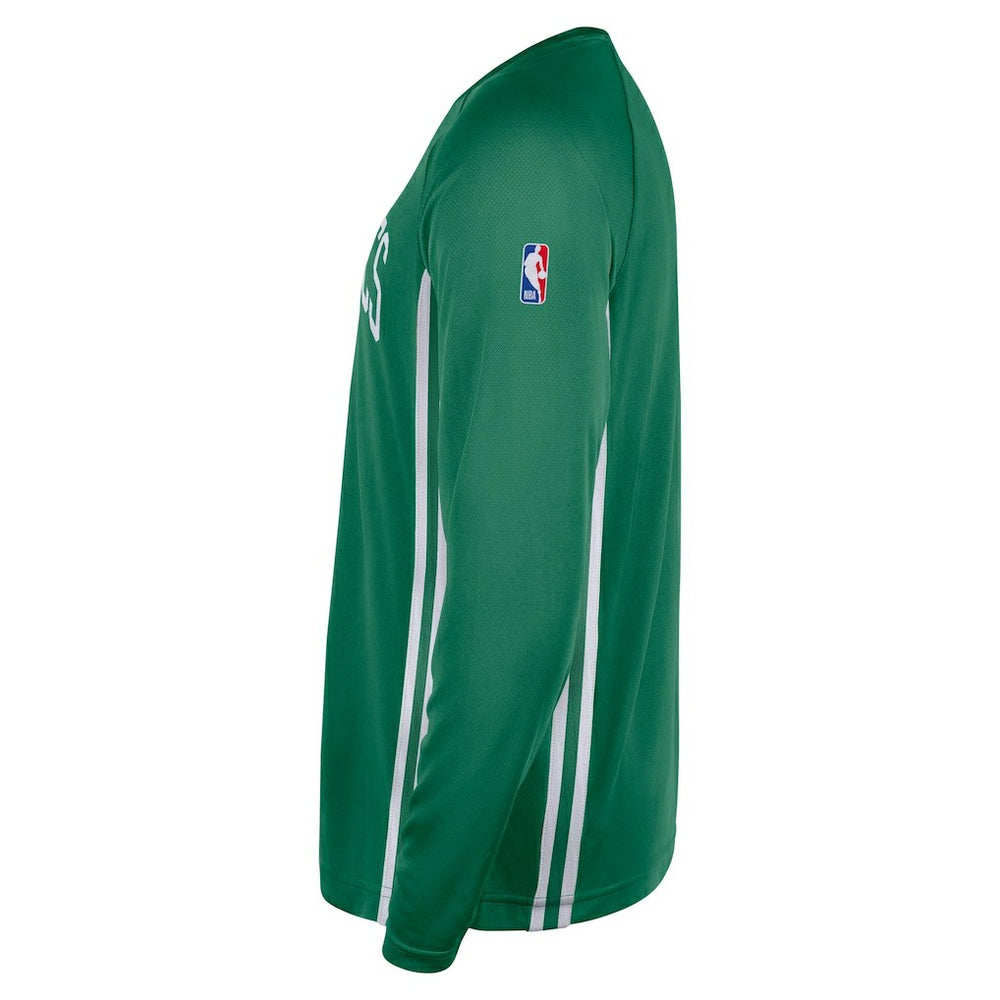 Boston Celtics 2025/26 Authentic Pre-Game Legend Dri-FIT Long Sleeve Shooting Shirt - Kelly Green cheap