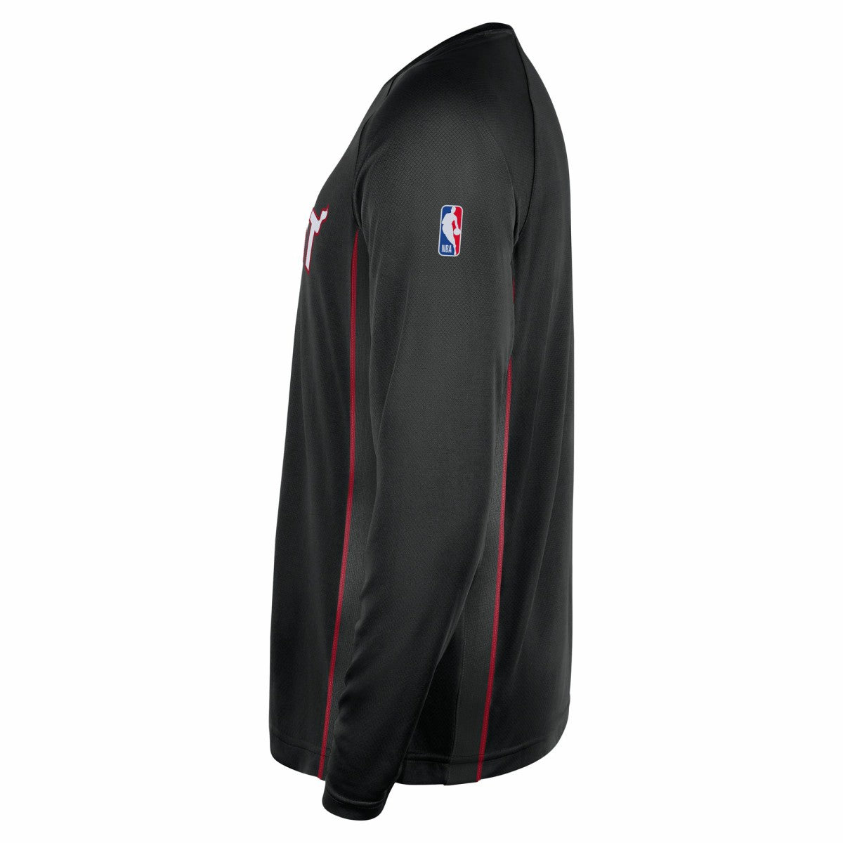Miami Heat 2025/26 Authentic Pre-Game Legend Dri-FIT Long Sleeve Shooting Shirt - Black outlet