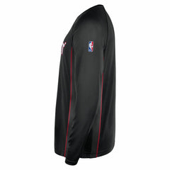 Miami Heat 2025/26 Authentic Pre-Game Legend Dri-FIT Long Sleeve Shooting Shirt - Black outlet