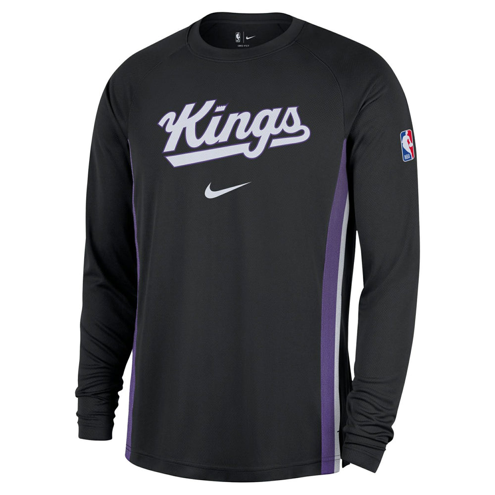Sacramento Kings 2025/26 Authentic Pre-Game Legend Dri-FIT Long Sleeve Shooting Shirt - Black for sale