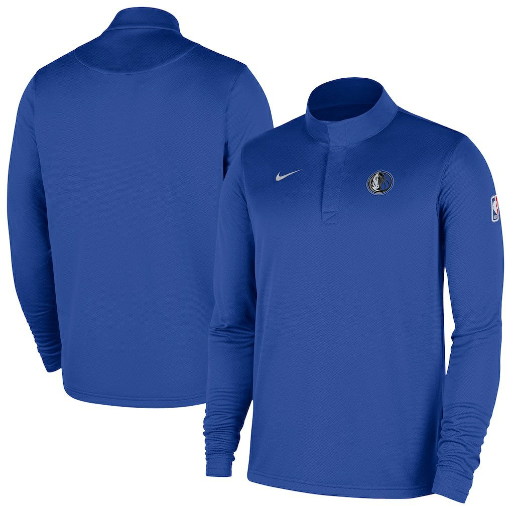Dallas Mavericks 2025/26 Authentic Coaches Quarter-Zip Dri-Fit Top sale - Royal outlet