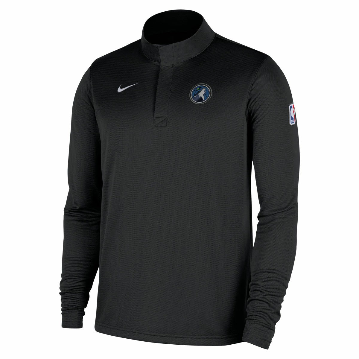 Minnesota Timberwolves 2025/26 Authentic Coaches Quarter-Zip Dri-Fit Top - Black cheap