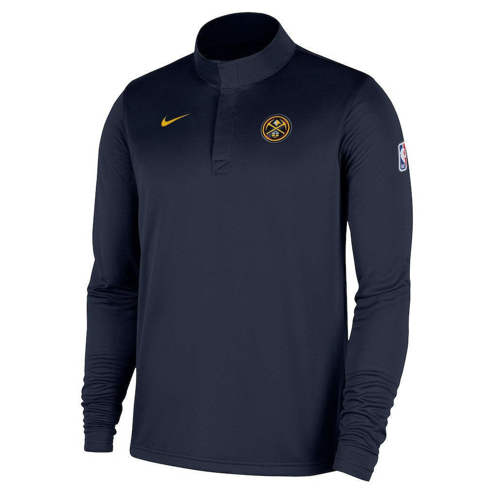 Denver Nuggets 2025/26 Authentic Coaches Quarter-Zip Dri-Fit Top sale - Navy shop