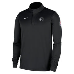 Golden State Warriors 2025/26 Authentic Coaches Quarter-Zip Dri-Fit Top sale - Black on sale