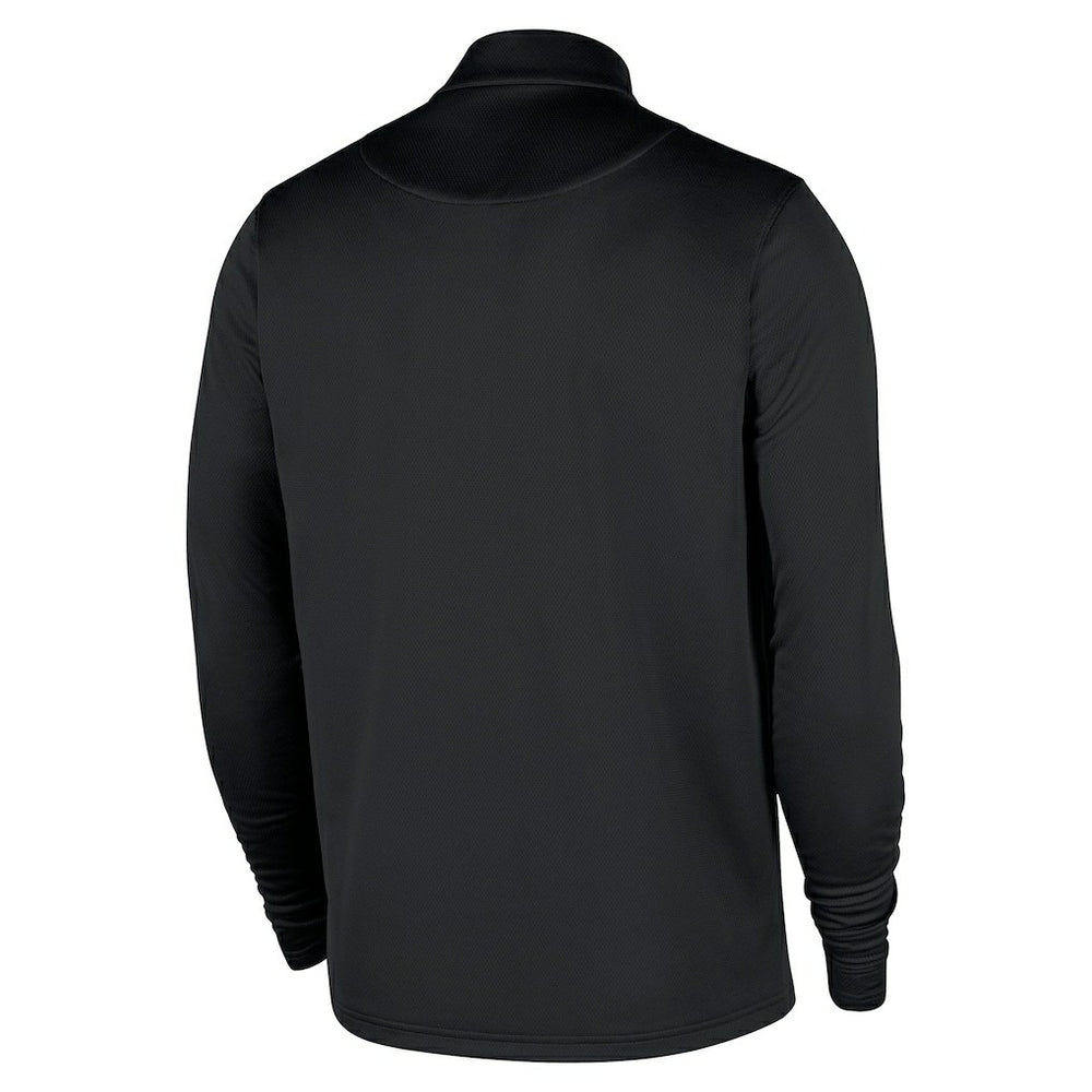 Philadelphia 76ers 2025/26 Authentic Coaches Quarter-Zip Dri-Fit Top - Black sale