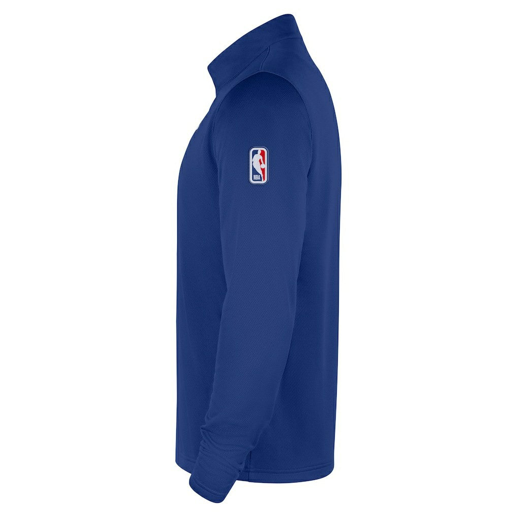 Philadelphia 76ers 2025/26 Authentic Coaches Quarter-Zip Dri-Fit Top - Royal shop