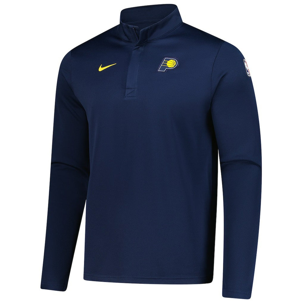 Indiana Pacers 2025/26 Authentic Coaches Quarter-Zip Dri-Fit Top - Navy on sale