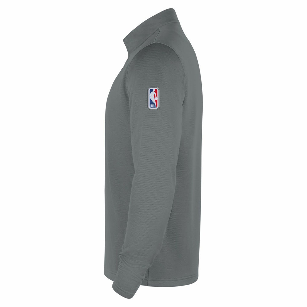 San Antonio Spurs 2025/26 Authentic Coaches Quarter-Zip Dri-Fit Top - Silver for sale
