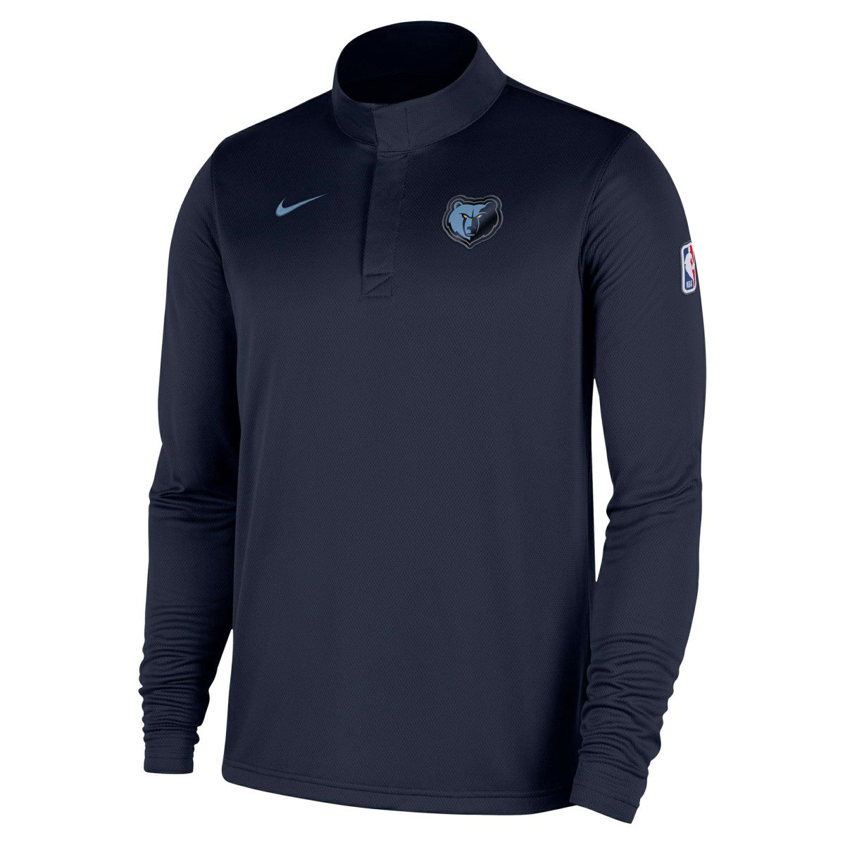 Memphis Grizzlies 2025/26 Authentic Coaches Quarter-Zip Dri-Fit Top - Navy on sale