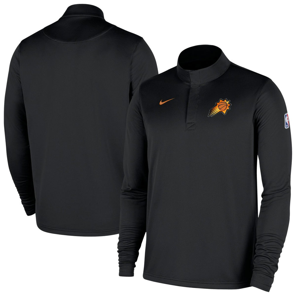 Phoenix Suns 2025/26 Authentic Coaches Quarter-Zip Dri-Fit Top - Black online
