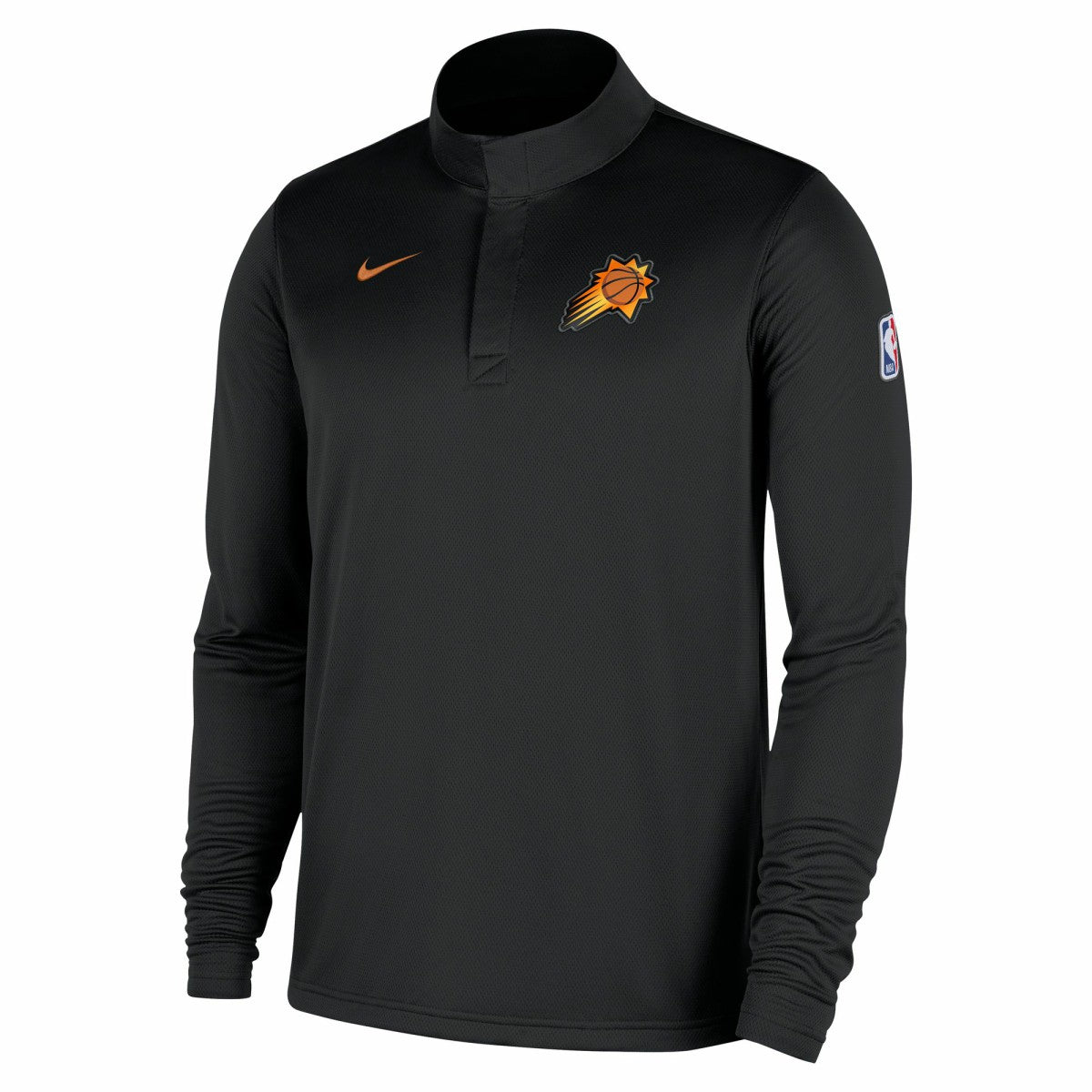 Phoenix Suns 2025/26 Authentic Coaches Quarter-Zip Dri-Fit Top - Black online