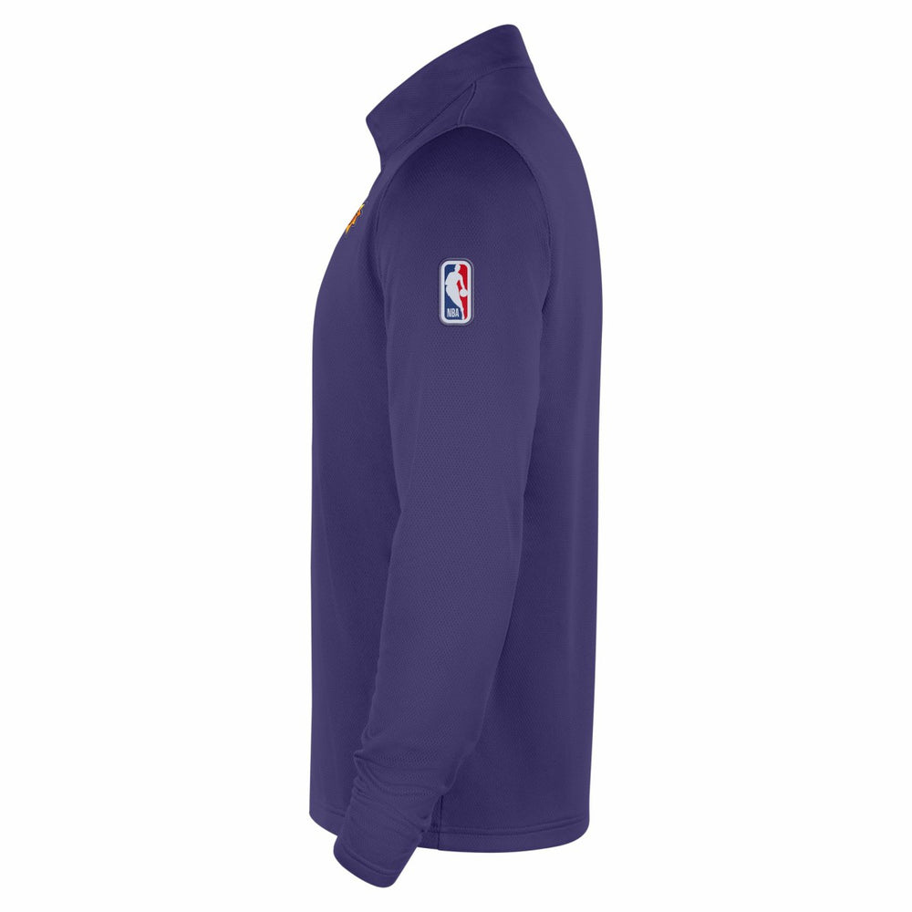 Phoenix Suns 2025/26 Authentic Coaches Quarter-Zip Dri-Fit Top - Purple on sale