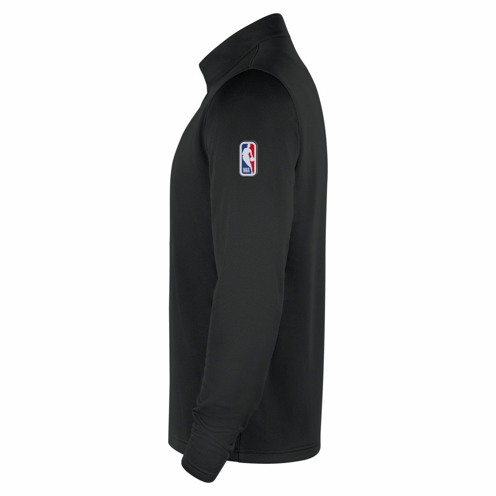 Milwaukee Bucks 2025/26 Authentic Coaches Quarter-Zip Dri-Fit Top - Black online