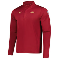 Cleveland Cavaliers 2025/26 Authentic Coaches Quarter-Zip Dri-Fit Top sale - Wine outlet