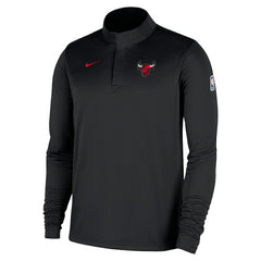 Chicago Bulls 2025/26 Authentic Coaches Quarter-Zip Dri-Fit Top - Black online